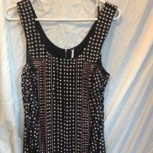 Free people beaded dress size large